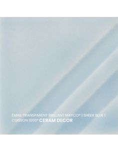 FN211 Email transparent brillant Sheer blue | MAYCO