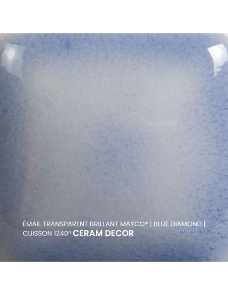 FN212 Email transparent brillant Blue diamond | MAYCO