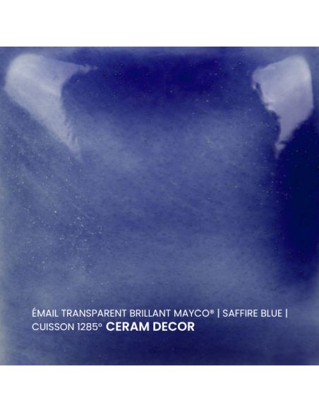 FN213 Email transparent brillant Saffire blue | MAYCO