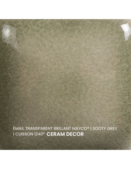 FN220 Email transparent brillant Sooty grey | MAYCO