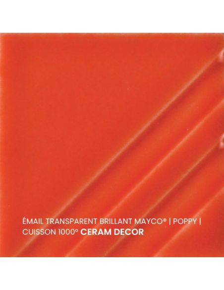 FN230 Email transparent brillant Poppy | MAYCO