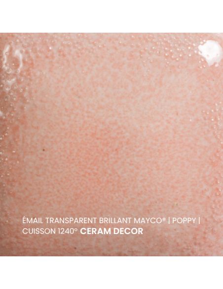 FN230 Email transparent brillant Poppy | MAYCO