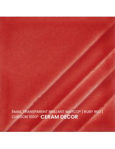 FN233 Email transparent brillant Ruby red | MAYCO