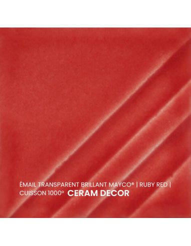 FN233 Email transparent brillant Ruby red | MAYCO