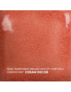 FN233 Email transparent brillant Ruby red | MAYCO 2