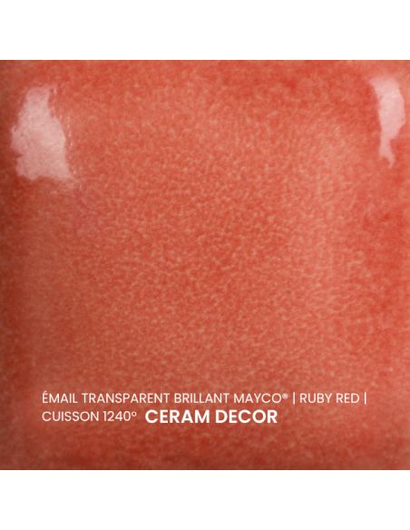 FN233 Email transparent brillant Ruby red | MAYCO