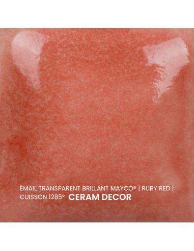 FN233 Email transparent brillant Ruby red | MAYCO