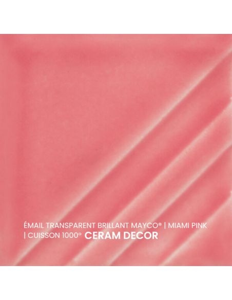 FN236 Email transparent brillant Miami pink | MAYCO