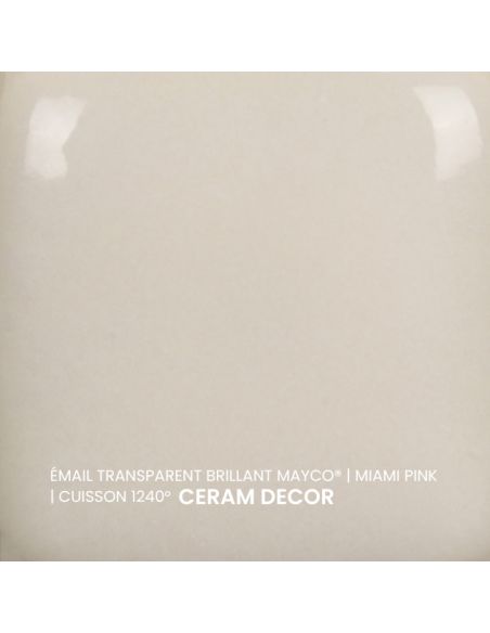 FN236 Email transparent brillant Miami pink | MAYCO