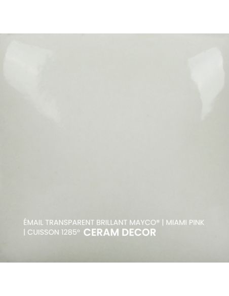 FN236 Email transparent brillant Miami pink | MAYCO