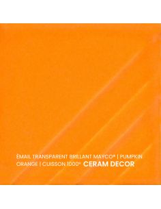 FN240 Email transparent brillant Pumpkin orange | MAYCO