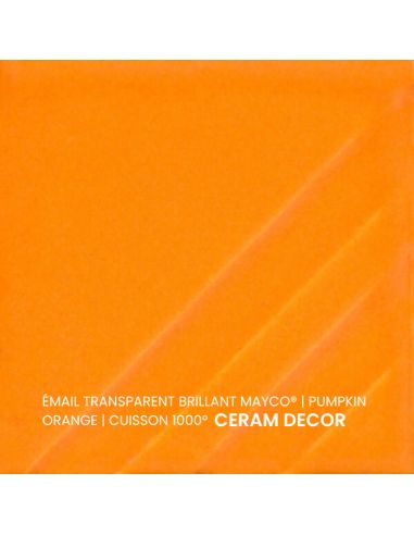 FN240 Email transparent brillant Pumpkin orange...