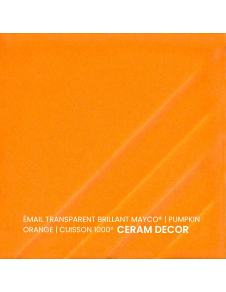 FN240 Email transparent brillant Pumpkin orange | MAYCO