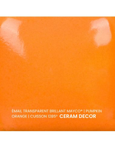 FN240 Email transparent brillant Pumpkin orange...
