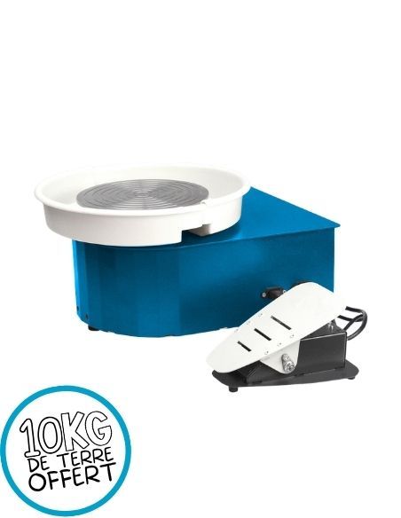 Tour de potier à pédale mobile 180W