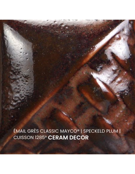 SW113 Email classic Speckeld plum | MAYCO