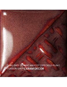 SW113 Email classic Speckeld plum | MAYCO