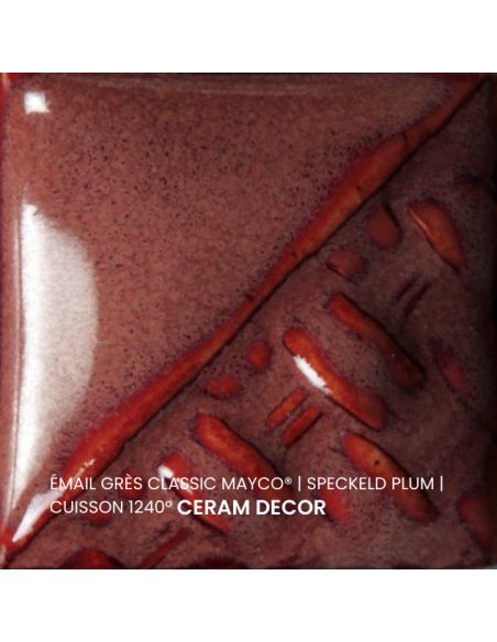 SW113 Email classic Speckeld plum | MAYCO