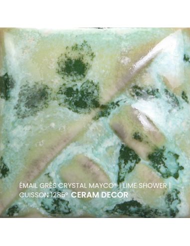 SW148 Email crystal Lime shower | MAYCO