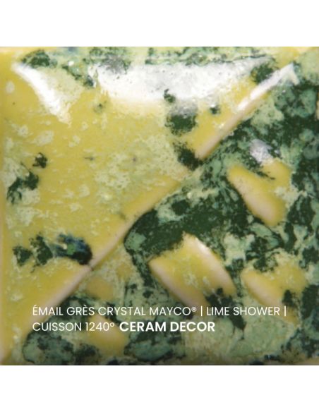 SW148 Email crystal Lime shower | MAYCO