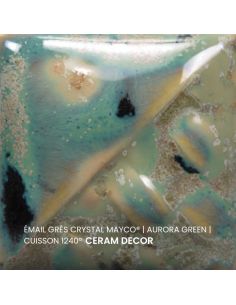 SW146 Email crystal Aurora green | MAYCO