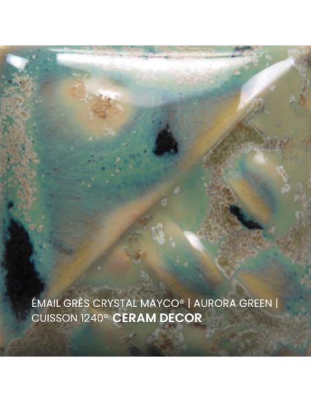 SW146 Email crystal Aurora green | MAYCO