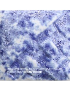 SW152 Email crystal Blue splatterware | MAYCO 2