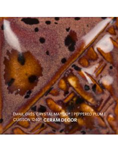 SW191 Email crystal Peppered plum | MAYCO