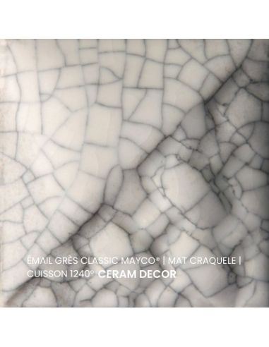SW003 Email transparent mat craquelé | MAYCO