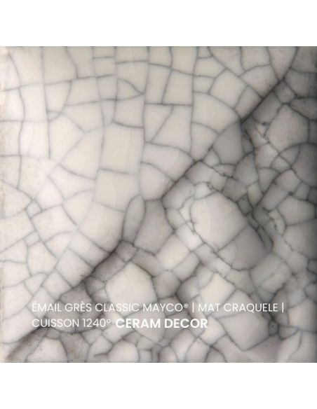 SW003 Email transparent mat craquelé | MAYCO