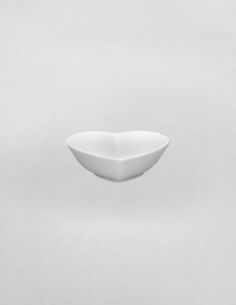Mini bol coeur | Biscuit de faïence