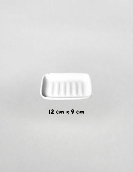 Porte savon | Biscuit de faïence