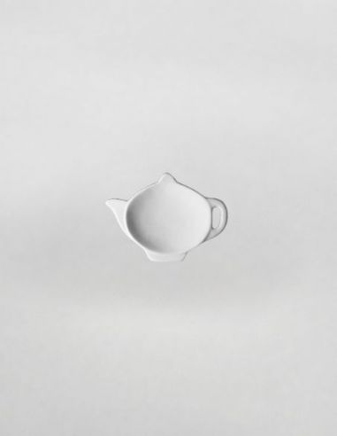 Porte sachet de thé | Biscuit de faïence