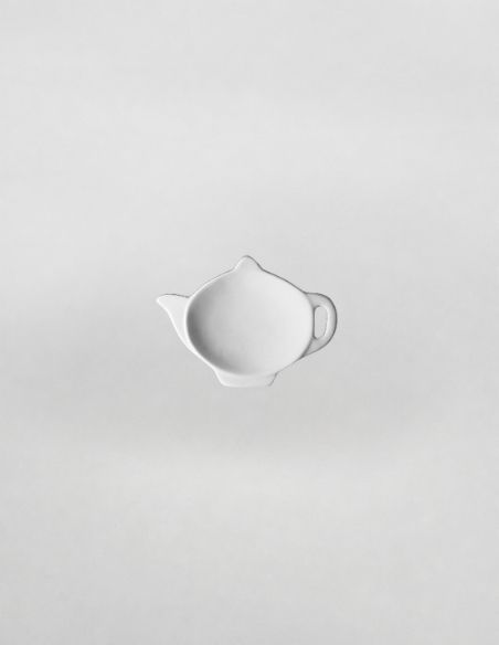 Porte sachet de thé | Biscuit de faïence