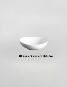 Bol ovale | Biscuit de faïence 2