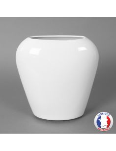 Vase forme William en porcelaine blanche de Limoges