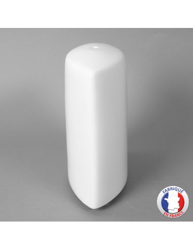 Pied de lampe L modèle scribe en porcelaine...