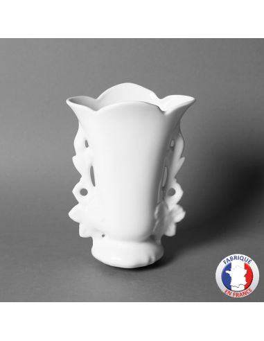 Vase anémone MM style art nouveau en porcelaine...
