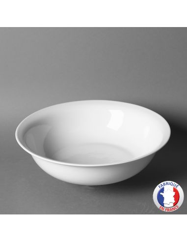 Service de toilette en porcelaine blanche de...
