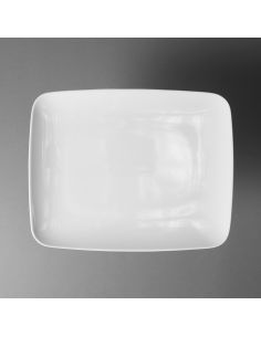 Assiette Kyoto 29 cmen porcelaine blanche