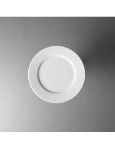 Assiette à gâteau Cairo 19 cm en porcelaine blanche
