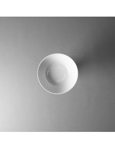 Coupelle creuse en porcelaine blanche 2