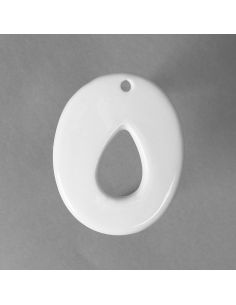 PENDENTIF OVALE GOUTTE