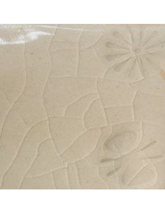 Email transparent brillant craquelé pour grès et... 2