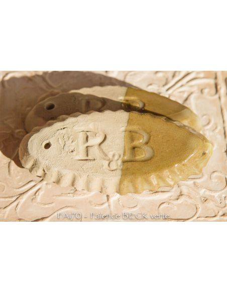 FAIENCE VERTE LISSE - QUALITE BECK