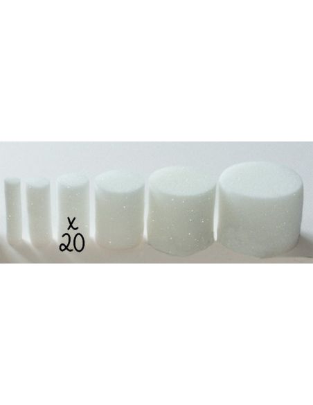 MOUSSE TUBE HAUTE DENSITE POUR PUTOISER - Ø20