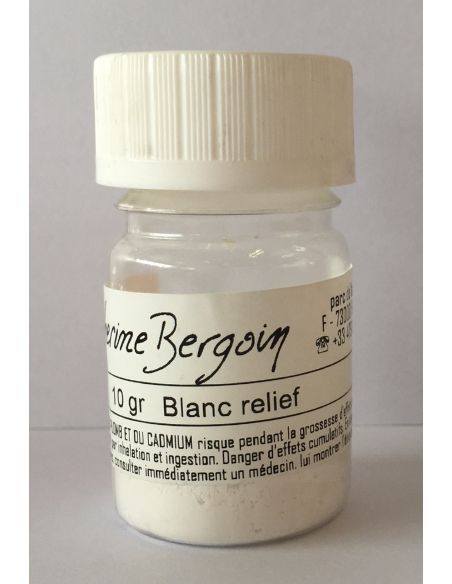 PRODUIT SCANDINAVE RELIEF 10GR / 820°C - BLANC RELIEF