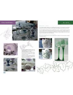 LIVRE DE CATHERINE - CB15 - LA PEINTURE SUR VERRE 2