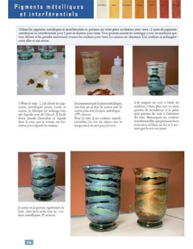 LIVRE DE CATHERINE - CB15 - LA PEINTURE SUR VERRE