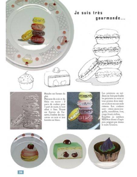LIVRE DE CATHERINE - CB15 - LA PEINTURE SUR VERRE